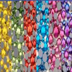Strass Termo Adesivi Hot Fix Colorati